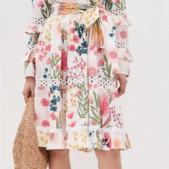 Guadalupe Design
Madelyn Short Dress Floral Print Ruffle Dress - Picture 4 of 7